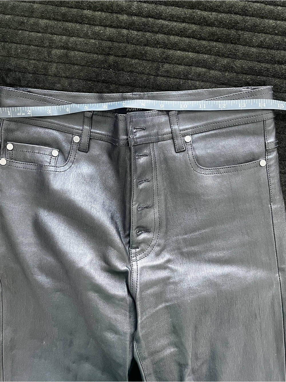 Joseph ‘Den’ Leather Pants - Picture 11 of 13